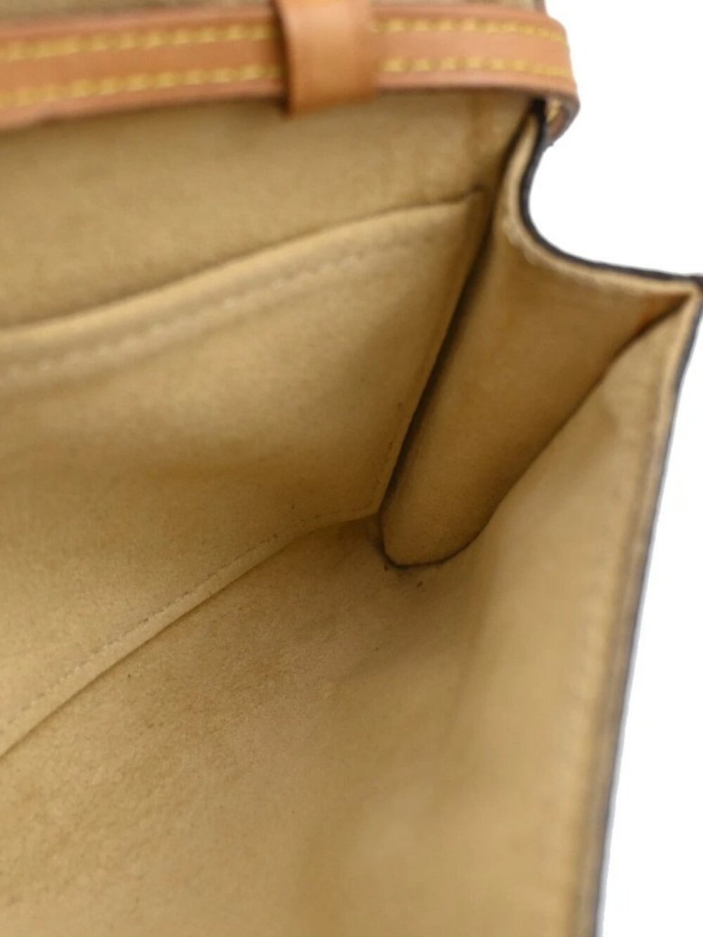 LOUIS VUITTON Pochette Twin GM 2Way Shoulder Bag Monogram Brown M51852 86SA078 - Picture 10 of 14